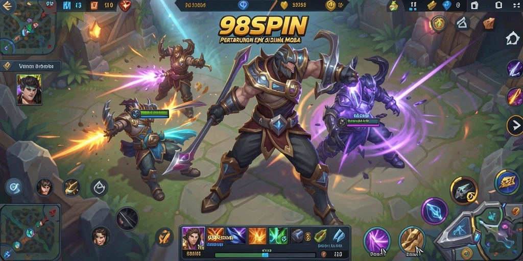 Tangkapan layar gameplay <strong>98SPIN</strong> yang seru dan penuh strategi.