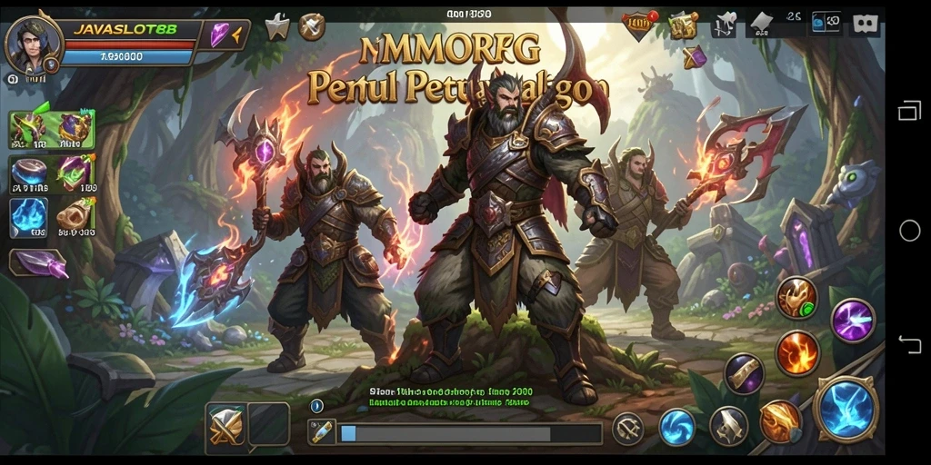 Tangkapan layar menunjukkan gameplay seru dari JAVASLOT88.