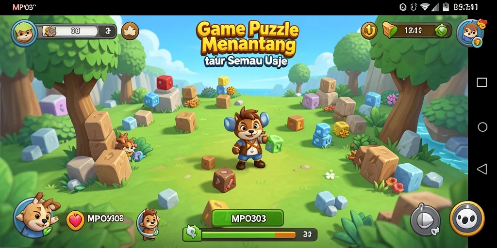 Tampilan gameplay MPO303 yang seru dan menantang di layar.