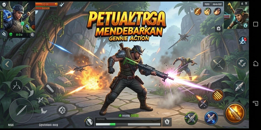 Tangkapan layar PUNCAKTOTO menunjukkan aksi mendebarkan dalam pertarungan.